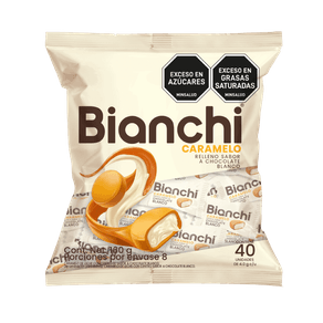 CARAMELO BIANCHI CHOCOLATE BLANCO *160GR
