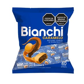 CARAMELO BIANCHI CHOCOLATE X 160 GR