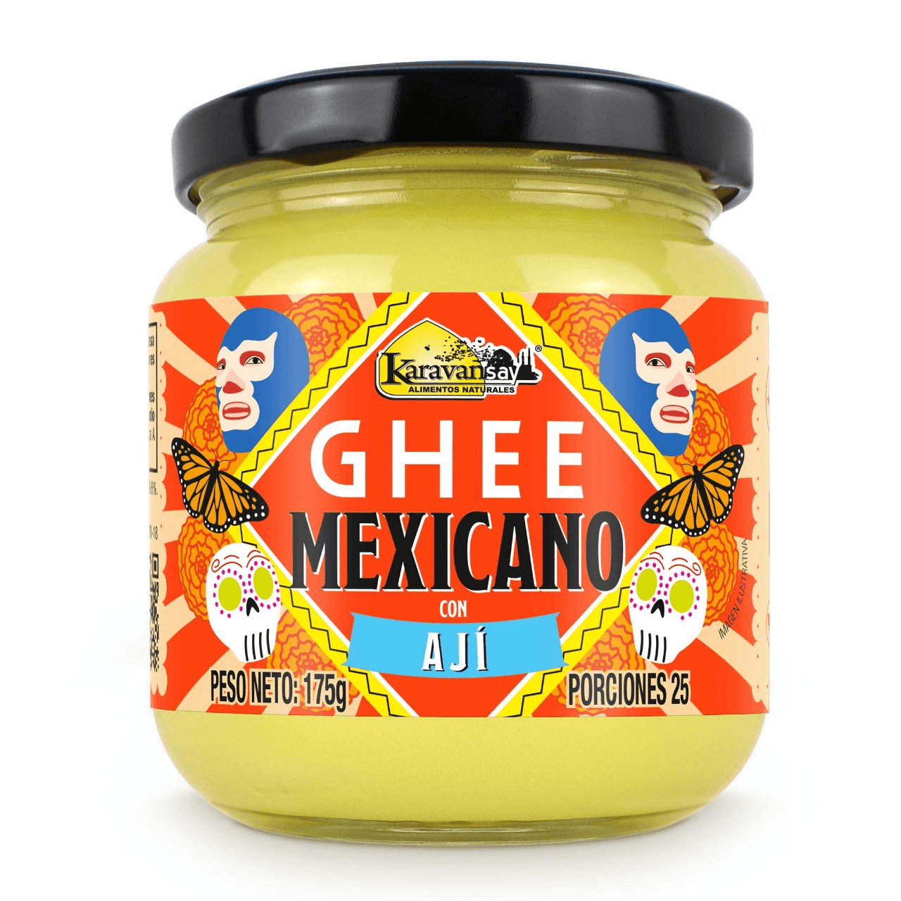 MANTEQUILLA CLARIFICAD GHEE CON AJI*175G