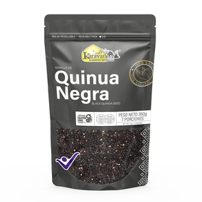 QUINUA EN SEMILLA NEGRA DOY PACK X350 GR