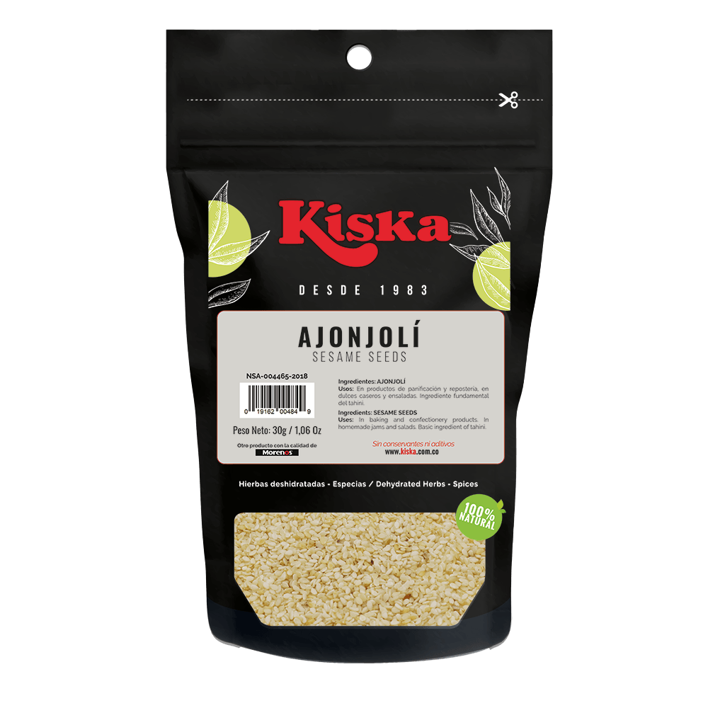 AJONJOLI BLANCO KISKA X 30 GR