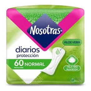 PROTECTORES DIARIOS NORMAL NOSOTRAS*60UN