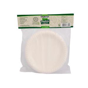 Plato Euromax Biodegradable 7Pul *20 un