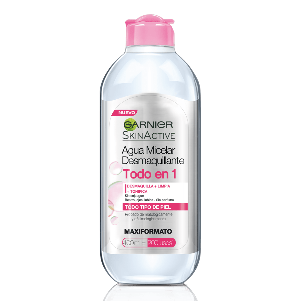AGUA  MICELLAR  CLASICA GARNIER  x 400ML