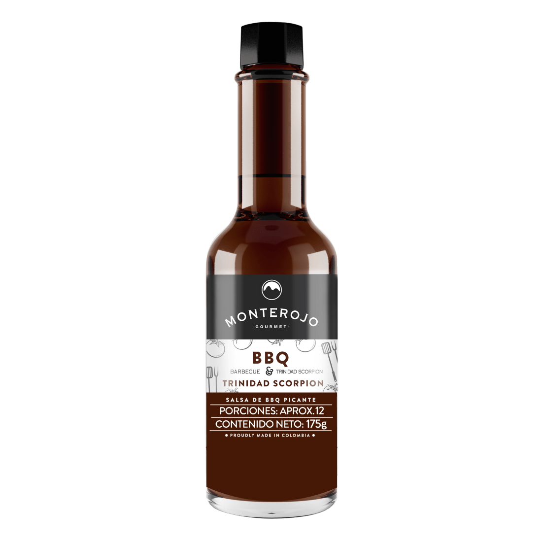 SALSA GOURMET PICAT BBQ MONTE ROJO*165ML