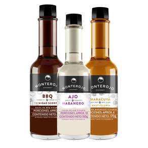 SALSAS MONTE ROJO 3UND x 165ML