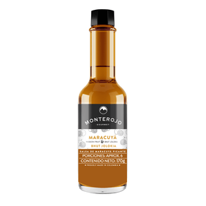 SALSA GOURMET MARACUYA MONTE ROJO*165ML