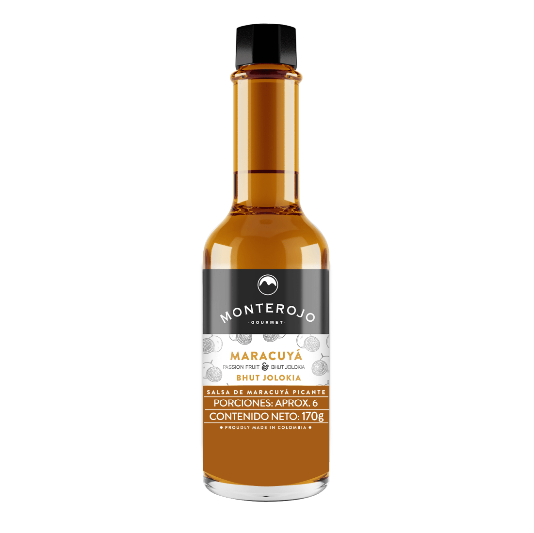 SALSA GOURMET MARACUYA MONTE ROJO*165ML