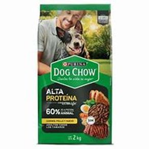 DOG CHOW ADULTOS ALTA PROTEINA *2KG
