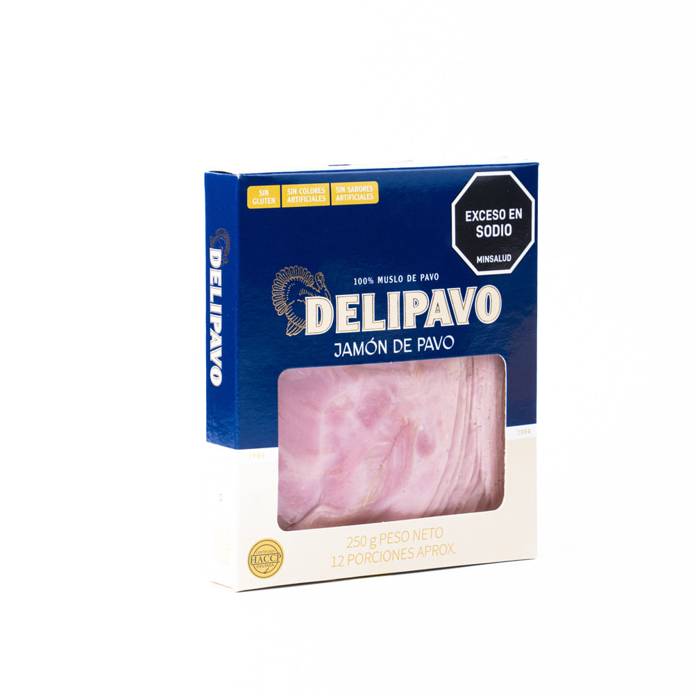 JAMON PAVO  x 250GR DELIPAVO