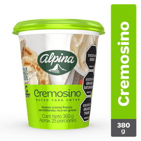 QUESO CREMA PARA UNTAR x 380GR ALPINA