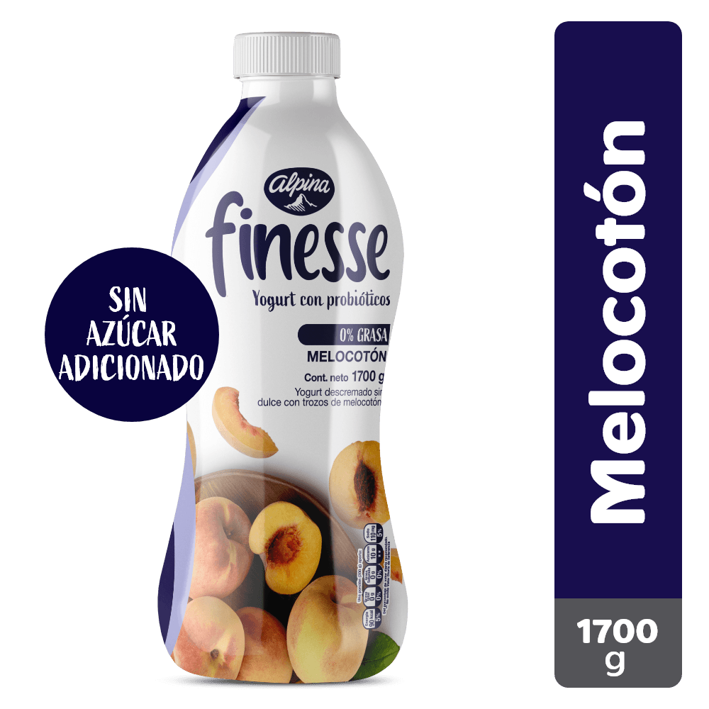 YOGURT FINESSE  MELOCOTON *1700 GR