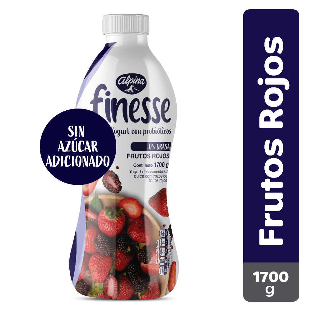 YOGURT FINESSE FRUTOS ROJOS *1700 GR