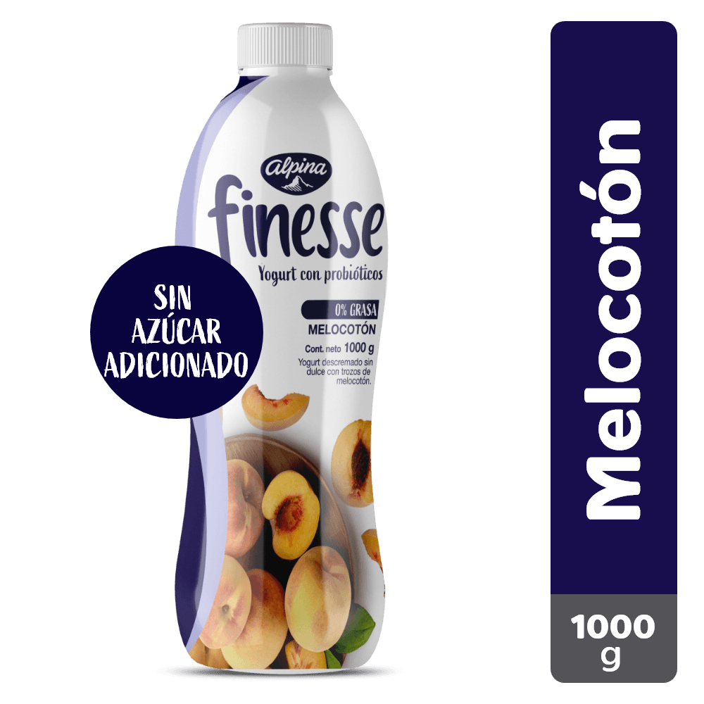 YOGURT FINESSE MELOCOTON  x 1000GR