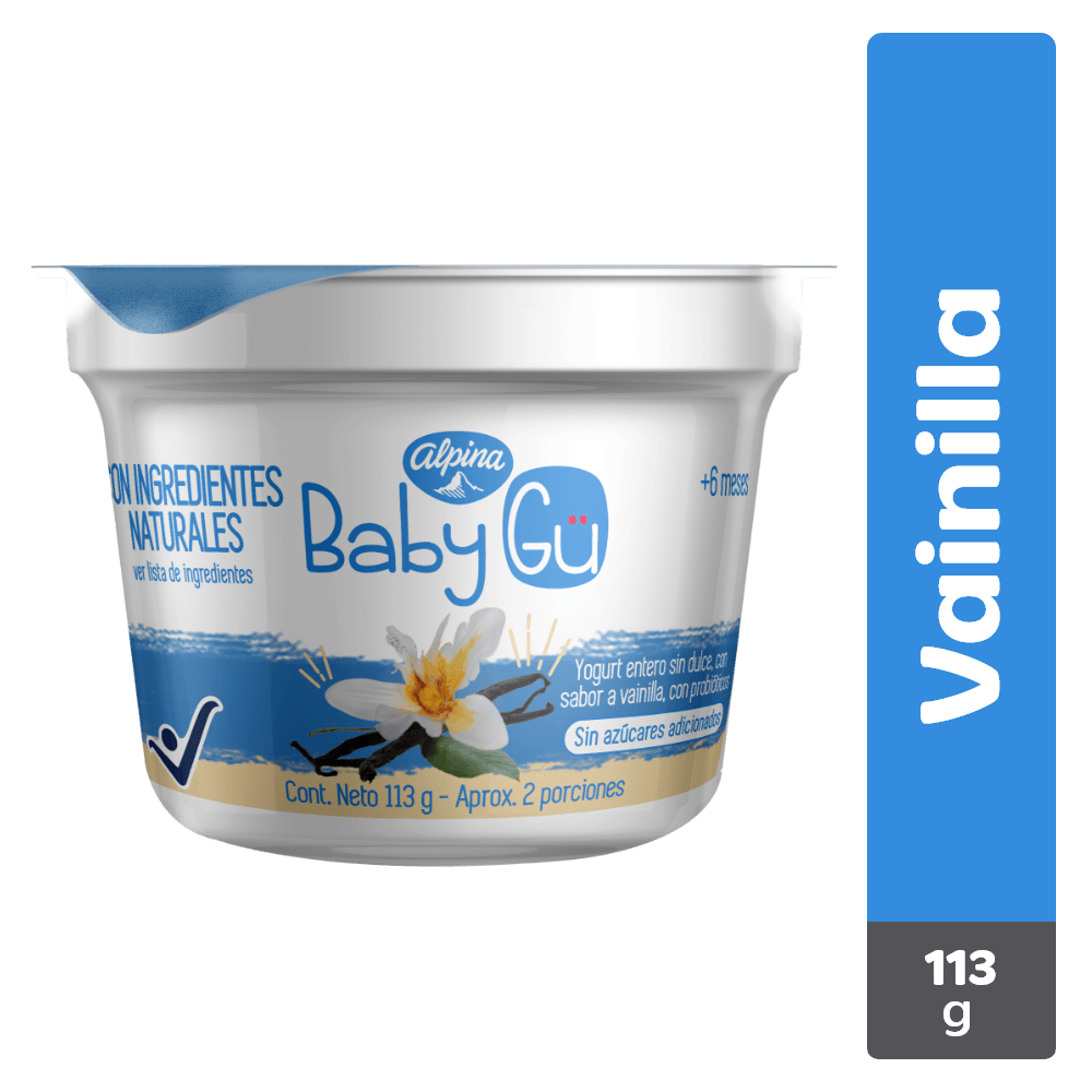 YOGURT VAINILLA BABY GU ALPINA*113G