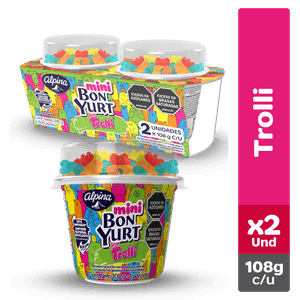 Mini Bonyurt Trolli Alpina Duopack*108 gr