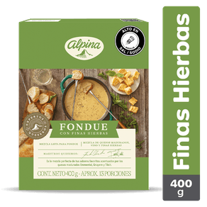 QUESO FONDUE FINAS HIERBAS x 400 GR