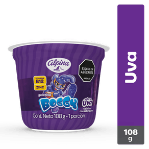 GELATINA BOGGY UVA x 108GR