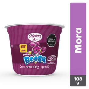 GELATINA BOGGY MORA x 108GR