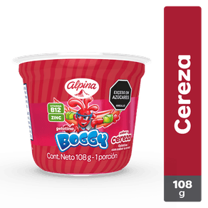 GELATINA BOGGY CEREZA x 108GR