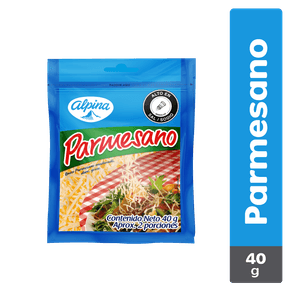 QUESO PARMESANO RALLADO x 40GR ALPINA