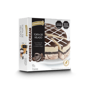 TORTA KOKIES & CREAM COLOMBINA x  900GR
