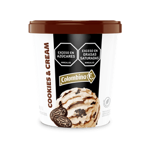 HELADO COOKIES & CREAM COLOMBINA*300G