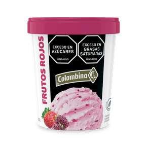HELADO FRUTOS ROJOS COLOMBINA*600G