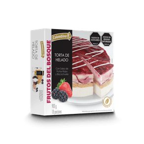 TORTA FRUTOS ROJOS COLOMBINA x 900GR
