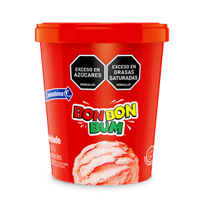 HELADO BBB FRESA COLOMBINA ½LT 300GR