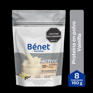 Proteina Benet*160G Active Vainilla D/P