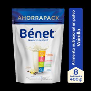 BEBIDA EN POLVO BENET VAINILLA *400 GR