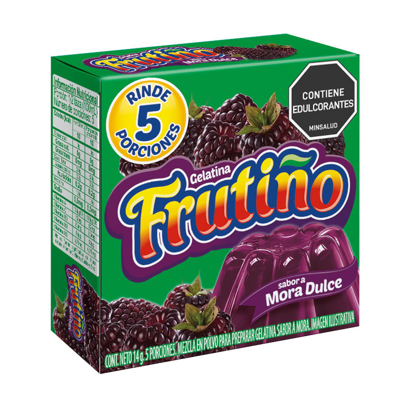 GELATINA FRUTIÑO MORA DULCE *UNIDAD
