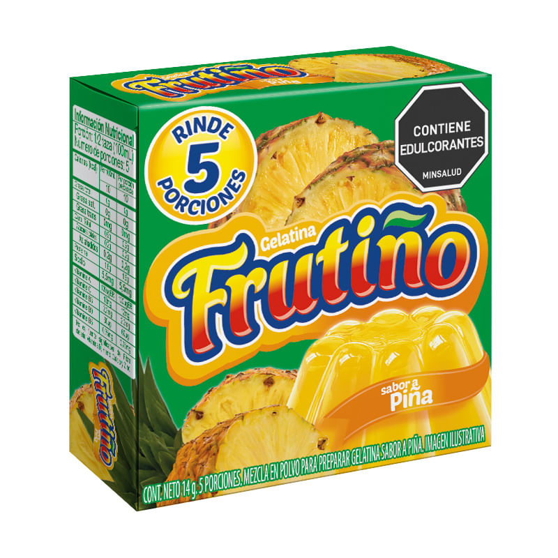 GELATINA FRUTIÑO PIÑA *UND