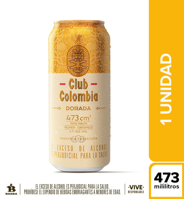 CLUB COLOMBIA LATA X473ML *1UND