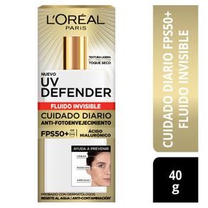 PROTECTOR SOLAR FPS 50 LOREAL UV *40GR