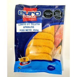 Lomito Tilapia Apanado Euromax *454 gr
