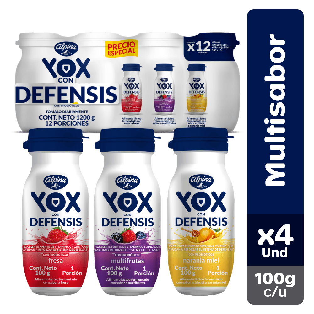 YOX  DEFENSIS CAJA x  12U