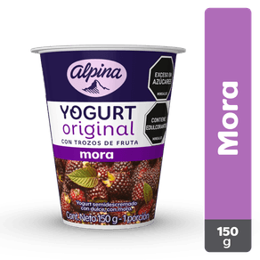 YOGURT ALPINA MORA x 150GR