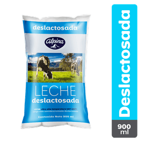 LECHE ALPINA DESLACTOSADA X 900ML