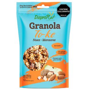 GRANOLA TO-KE NUEZ MANZANA *350GR