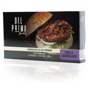 Hamburguesa Res Cebolla Caramel *520 gr