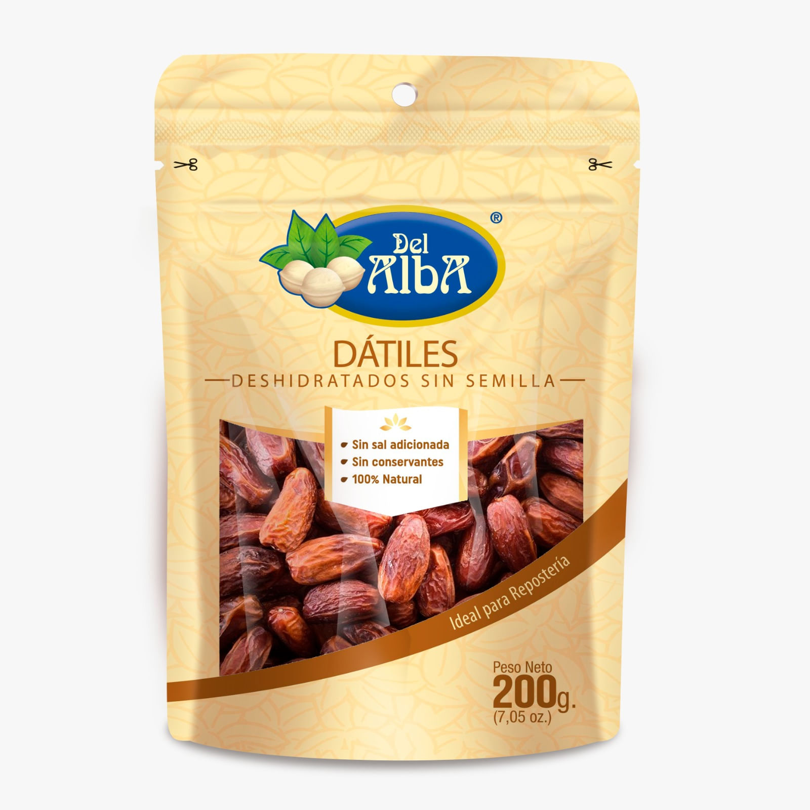 DATILES DESHIDRATADOS BOLSA *200GR