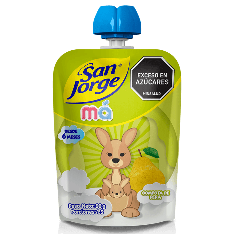 COMPOTA SAN JORGE PERA POUCH *90GR