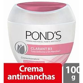 CREMA PONDS CLARANT B3 PIEL GRASA *100GR