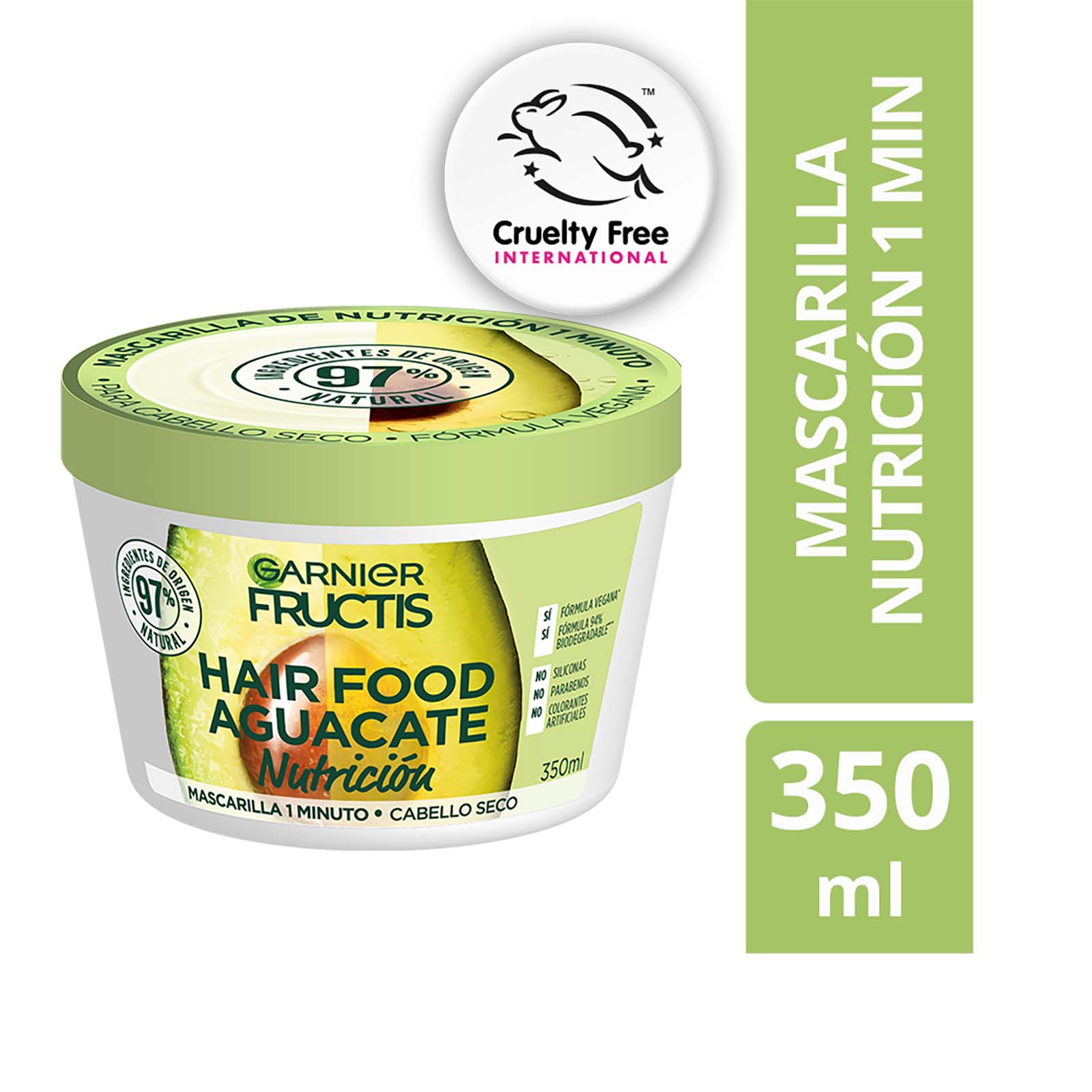 MASCARILLA HAIR AGUACATE GARNIER *350ML