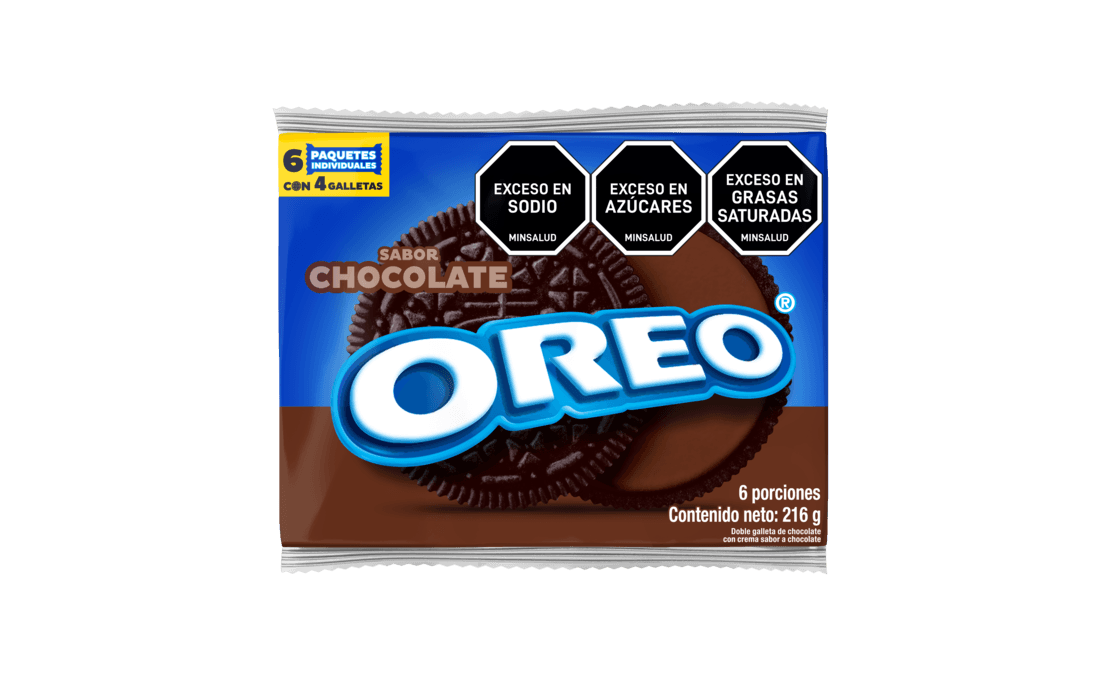 GALLETA OREO CHOCOLATE *216 GR