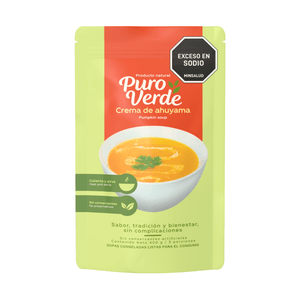Crema De Auyama Puro Verde*400 gr