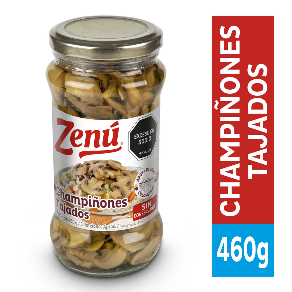 CHAMPIÑON ZENÚ TAJADO *460GR