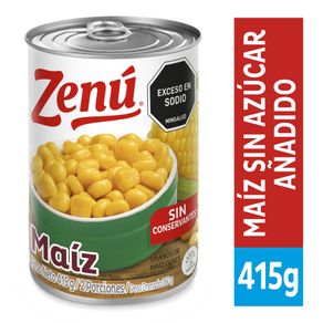GRANOS DE MAIZ DULCE ZENU X 415 GR